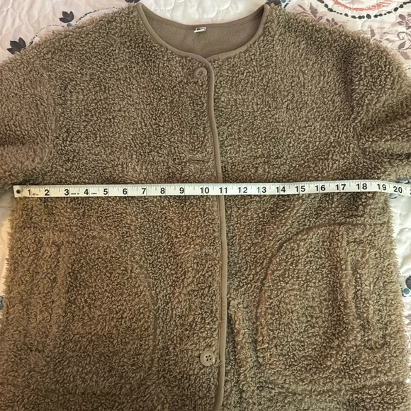 Uniqlo Fleece Sherpa Jacket Size Small - Picture 8 of 11